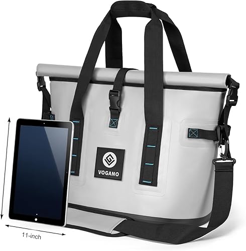 Miniatura 2 de Enfriador suave portátil, bolsa térmica aislada a prueba de fugas, hielera portátil para campamento, pesca, al aire libre, picnic, almuerzo, playa,