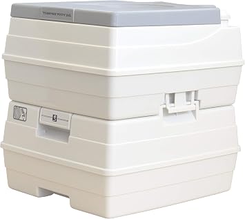 Dock Edge + Passport Potty, 24 Litre Toilet, Grey