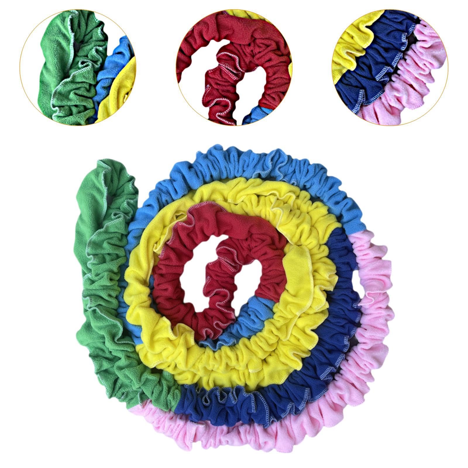 Qianly Banda Elástica Cooperativa para Ejercicios de Movimiento Dinámico Y Colorido, Ideal para Juegos de Fiesta en El Jardín de Infancia.