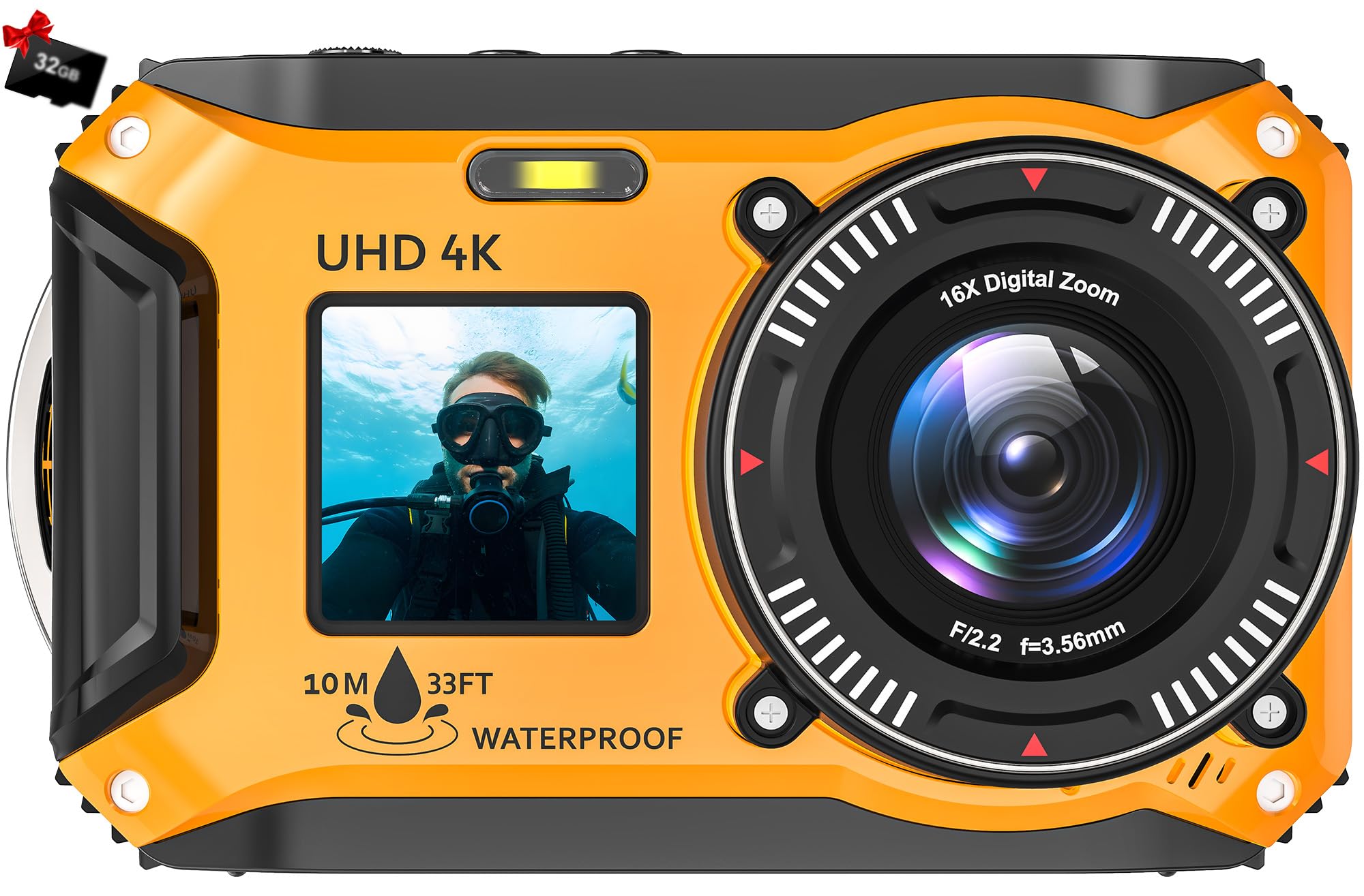 SiSuSy 64MP Dual-Screen Camera
