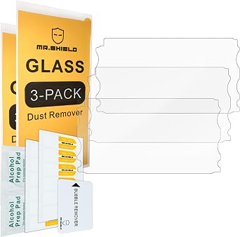 Mr.Shield 3-Pack Tempered Glass Screen Protector for Retroid Pocket 6 | Japan Glass with 9H Hardness