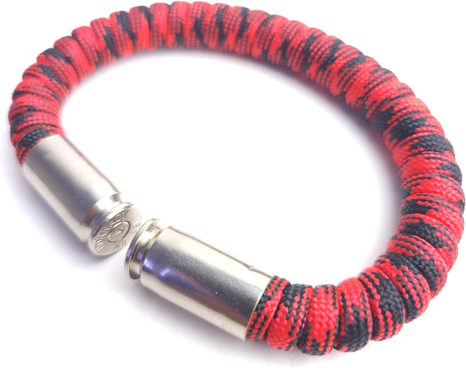 RED Friday Paracord Bullet Casing Bracelet - Remember Everyone Deployed