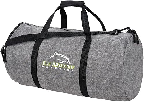 Miniatura 298 de Collegiate Primary Logo Collection Bolsa de lona ligera para deportes y gimnasio plegable para viajes, Bob Jones Bruins