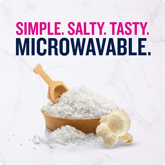 Angie's BOOMCHICKAPOP Sea Salt Microwave Popcorn, (6) 3.29 oz. bags (Pack of 3)