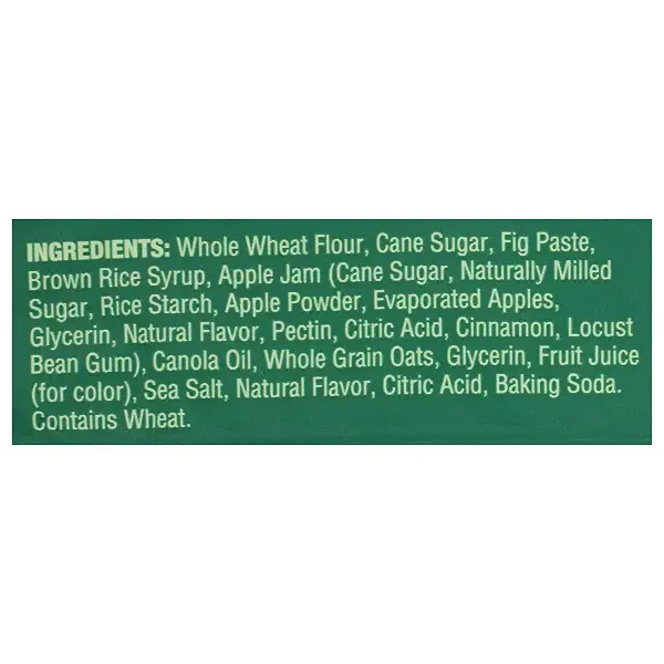 Nature's Bakery Fig Bar, Apple Cinnamon, 2 oz | bike-handlebars 3