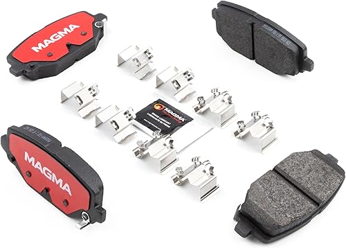 Miniatura 6 de MAGMA Fire Born Braking Severe Duty MSD1596M Pastillas de freno semimetálicas, traseras