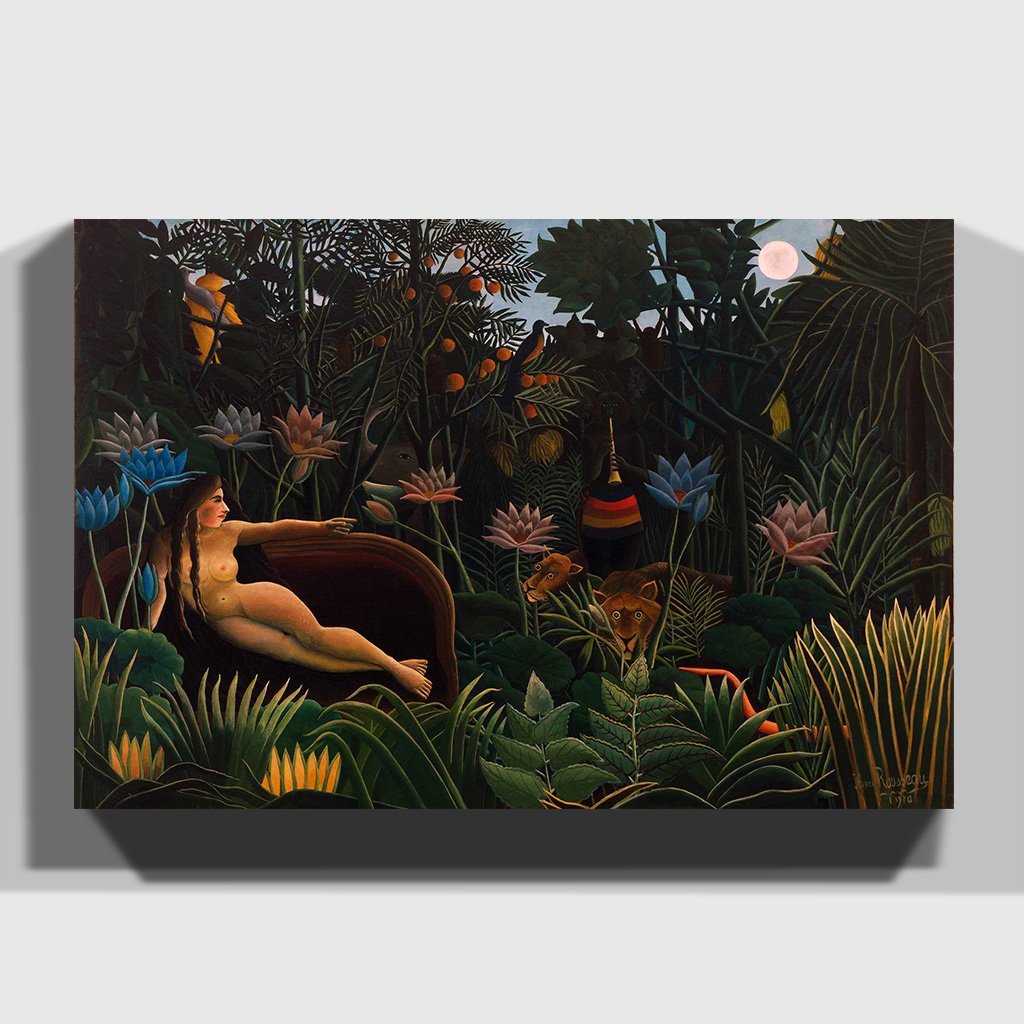 Arty Pie "Henri Rousseau Le Reve Canvas Print, Multi-Colour, 30 x 20-Inch