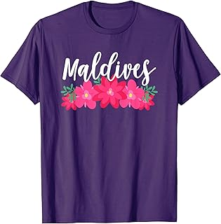 Maldives Tropical Vacation T-Shirt T-Shirt