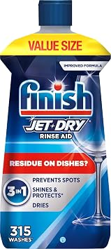 20% off: Finish Jet-Dry Dishwasher Rinse Aid, Dish Detergent Drying Agent, 32oz