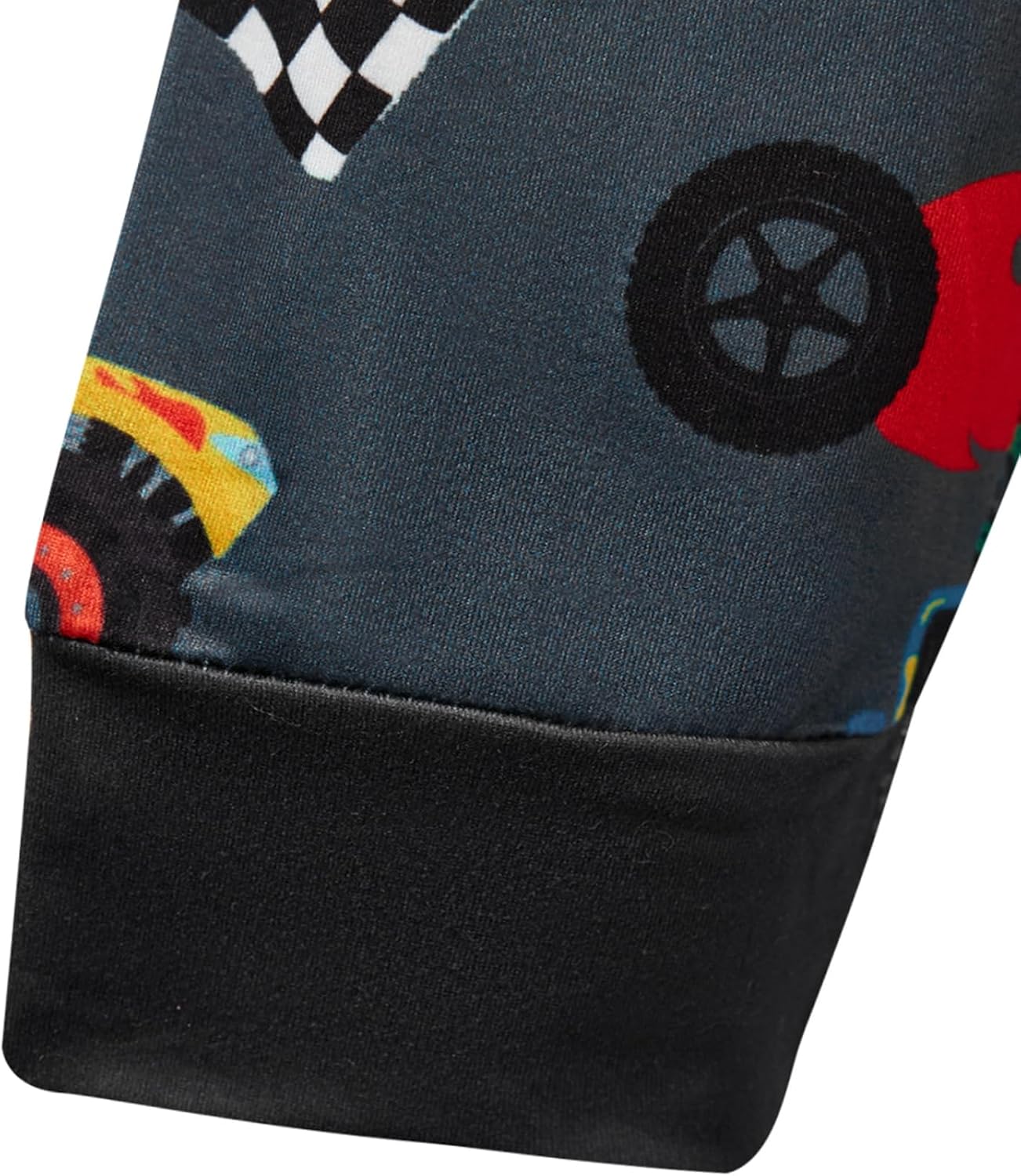 Akyzic Boys 100% Cotton Pajamas for Kids 2 Piece Long Sleeve PJs Space Sleepwear for Toddler Size 3-10T