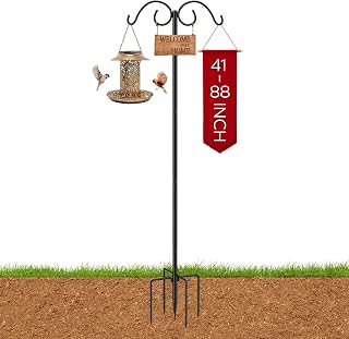 MoKo Doppelter Schäferhaken 0,9" Dick , 88 Zoll Vogelhaken, 1er-Pack