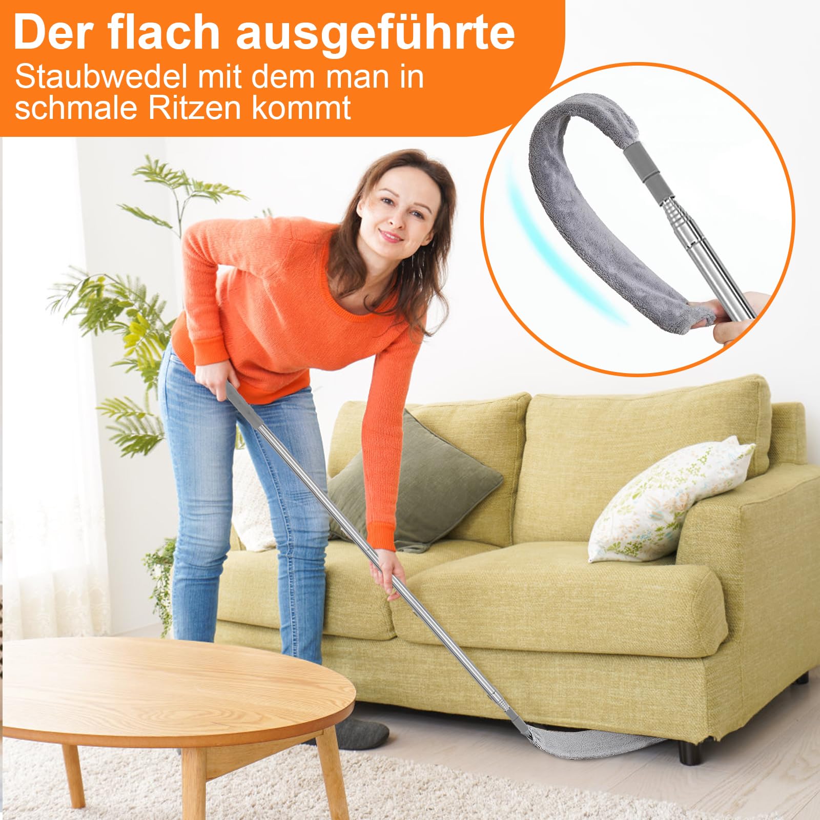 Ricariche per spolverino con manico Ricariche per spolverino usa e getta compatibili con Swiffer Duster Facile da usare Blu 30 pezzi 10 pezzi  15