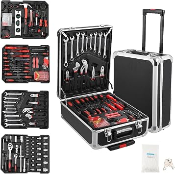 800-Piece Mechanics Tool Set - Professional Tool Kit with Socket Wrenches & Complete Hand Tools for Home/Auto Repair Tools Set