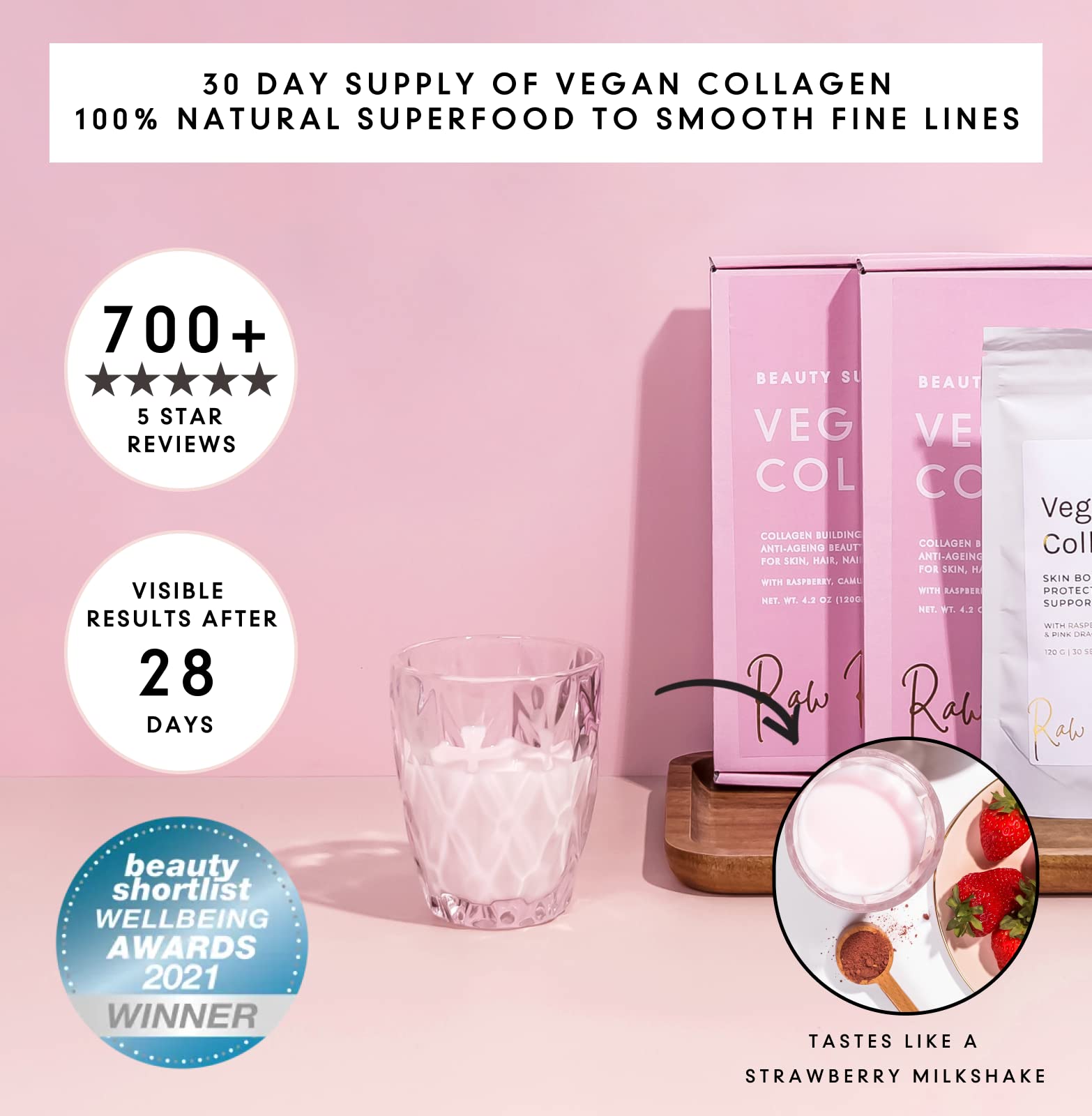 Buy Vegan Collagen Build & Protect Collagen 100 Plant Based Age