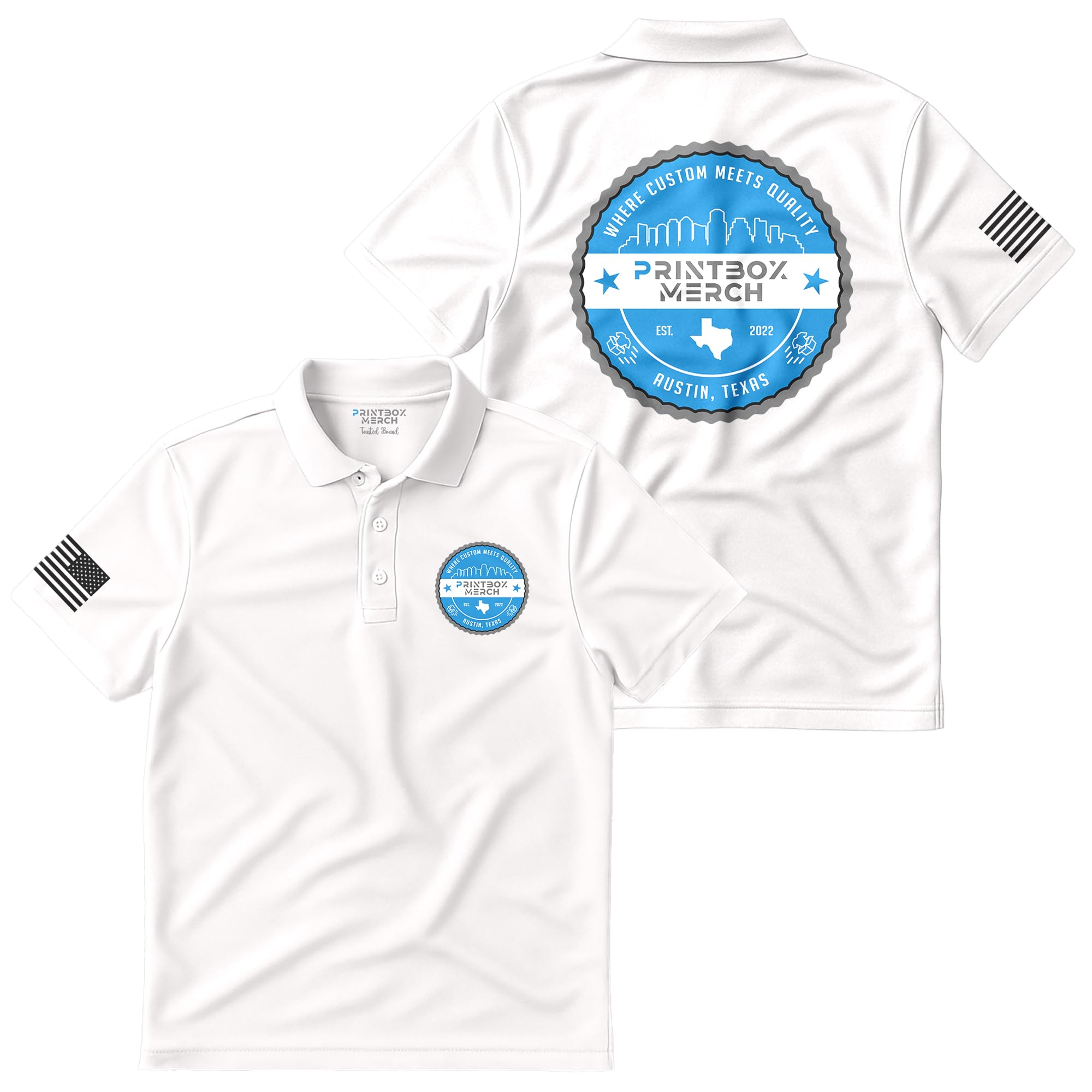 Custom Golf Polo Shirt for Men
