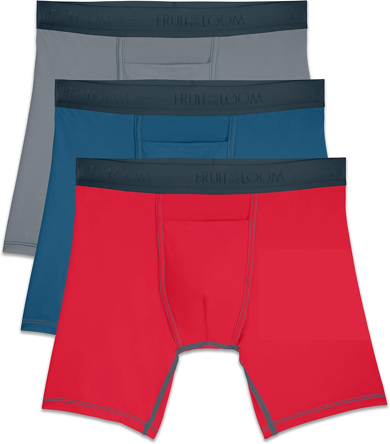 Fruit of the Loom Men's Everlight Underwear & Undershirts with 4-Way Stretch
