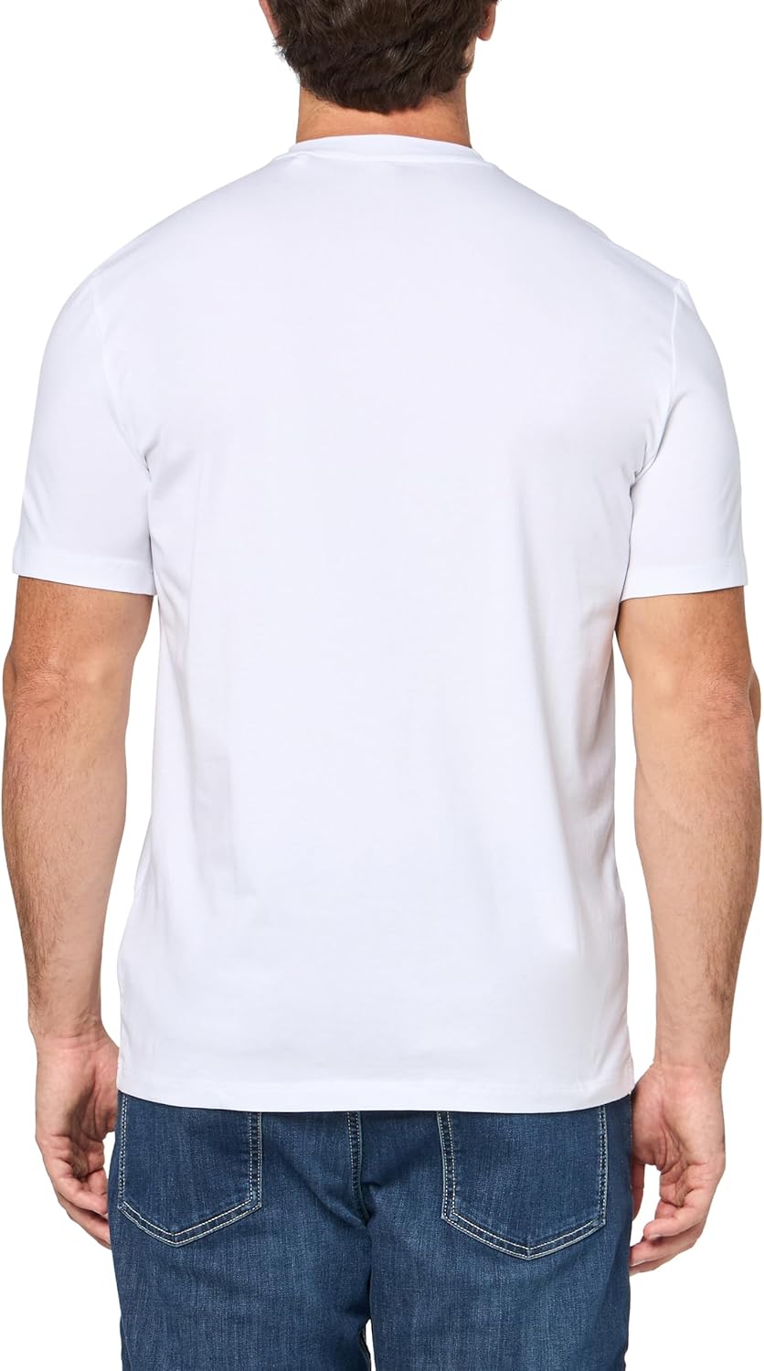 Guess Mens Eco Tonal Logo Short Sleeve T-Shirt - Image 2