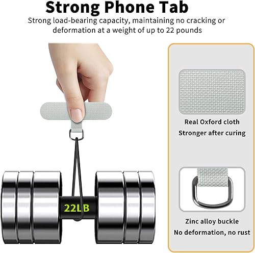 Miniatura 2 de Pestaña de correa de teléfono para iPhone, parche de cordón para teléfono celular, pieza de repuesto para todas las fundas de teléfono completas,