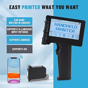 Amazon.com : Handheld Inkjet Printer Gun for Any Surface
