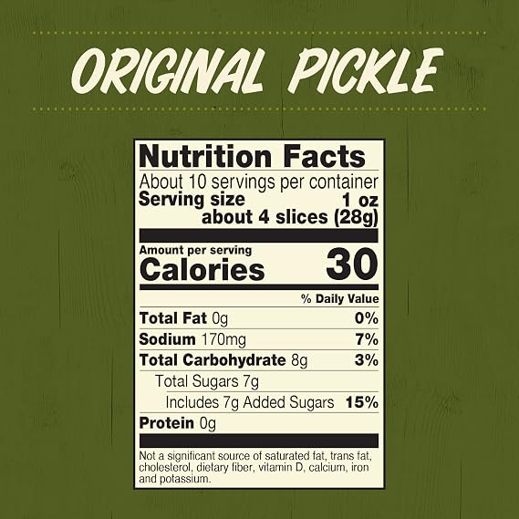Wickles Original Pickle, 16 OZ (Pack of 6)