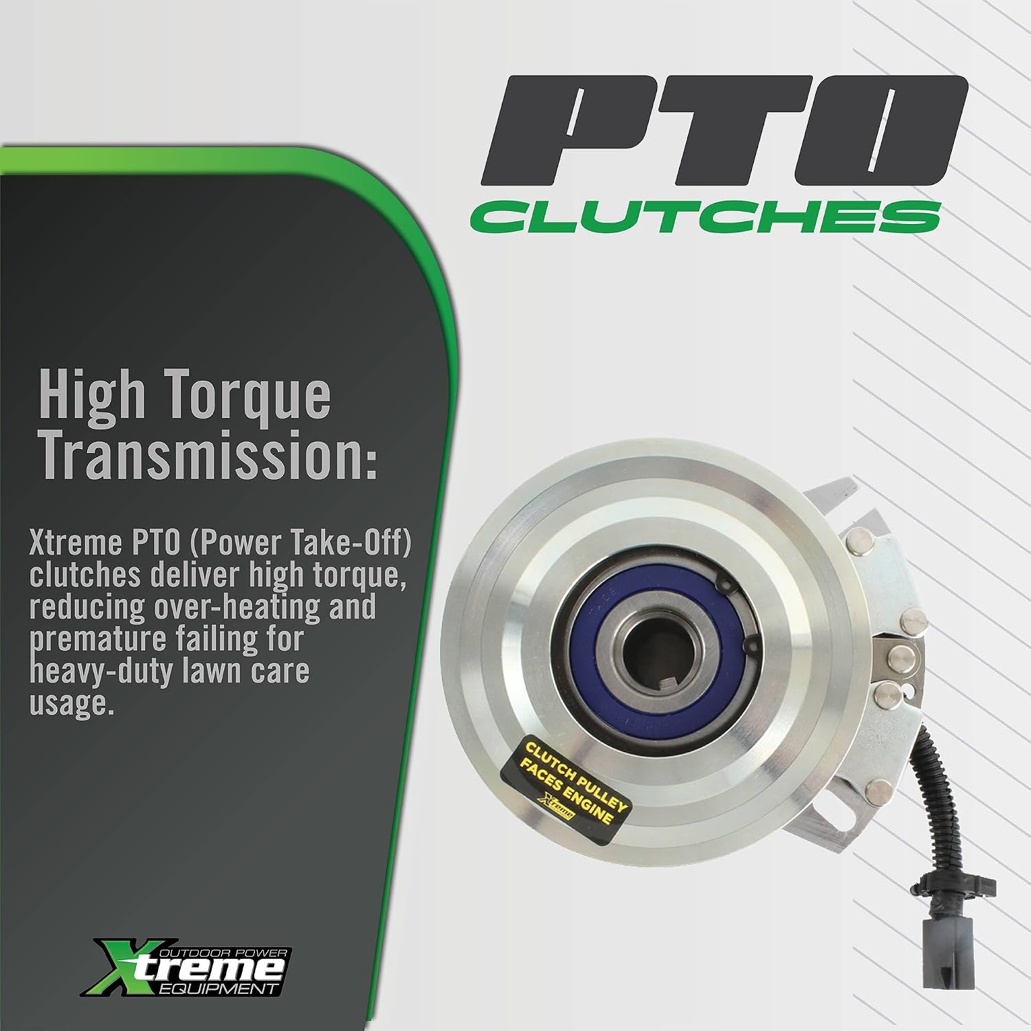 Xtreme Outdoor Power Equipment X0592A PTO Clutch Compatible with/Replacement for Ariens 03972700, 3972700, Gravely 03972700, 3972700 Counter Clockwise Rotation, 1/2" or 5/8" Belt Width
