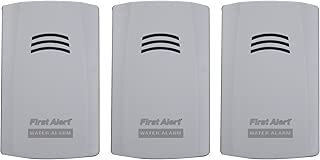 First Alert WA100-3 Water Alarm for Leak Detection and Flood Alerts, 3-Pack - coolthings.us
