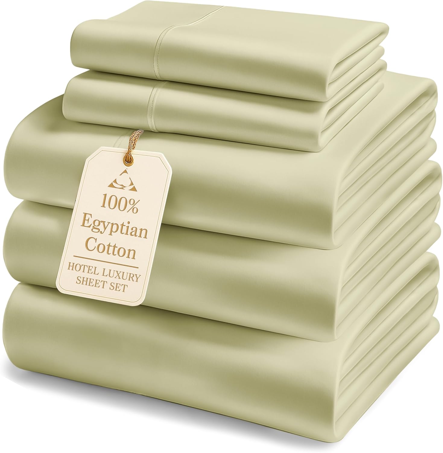 Lane Linen Egyptian Cotton Split King Bedding Set
