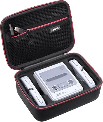 RLSOCO Carrying Case for Nintendo Entertainment System NES Classic Edition/SNES Nintendo Classic Mini - Game Console Case Only