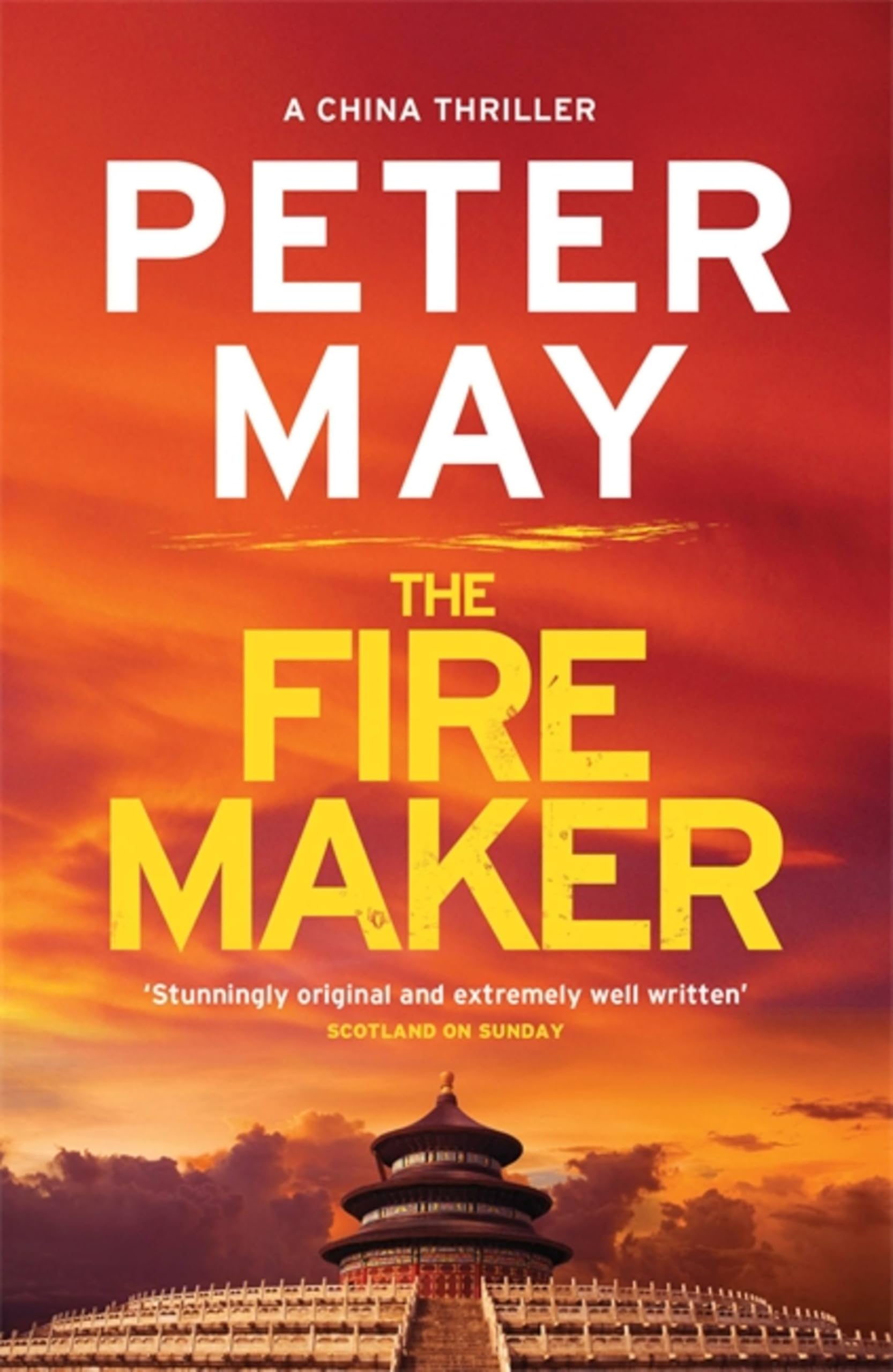 The Firemaker Peter May Book NEW (Paperback) 9780857053961