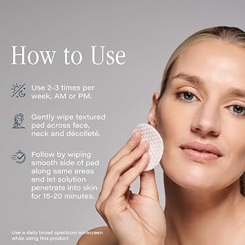 SKINN Multi-Acid Resurfacing Pads with AHA BHA - 60 Pads