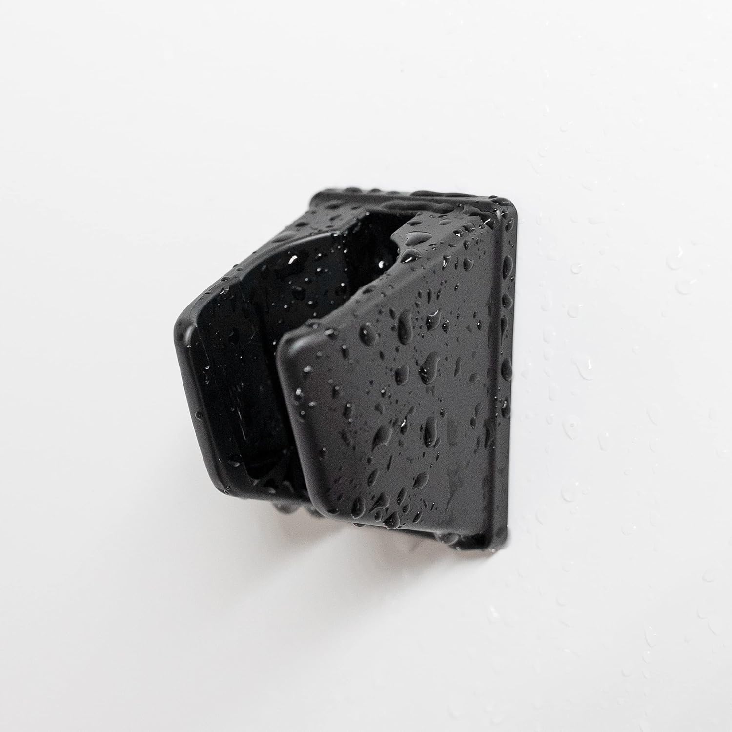 Dura Faucet DF-SA156-MB RV Handheld Shower Wand Bracket Holder, Mounting Screws Included (Matte Black)