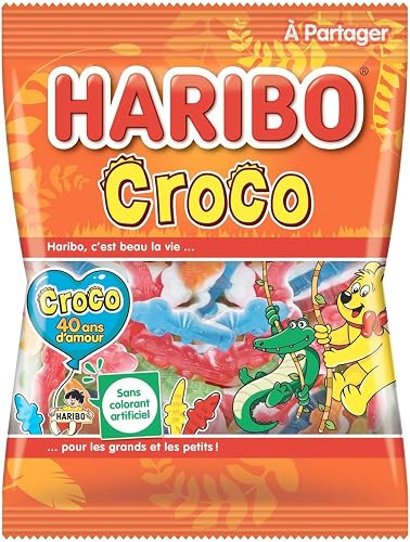 Haribo Bonbons Croco - Le sachet de 280g