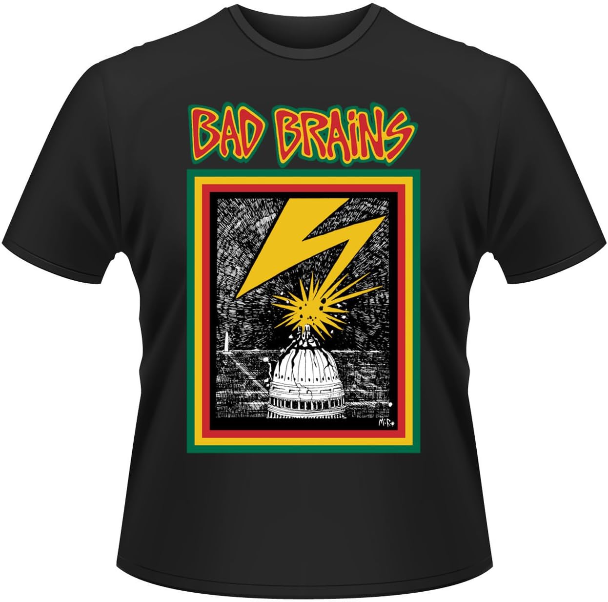 Bad Brains Bad Brains Official Tee T-Shirt Mens Unisex