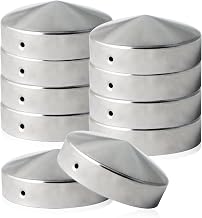H2i Pack of 10 Galvanised Round Post Caps for Fence Posts Diameter 101 mm Diameter 121 mm Diameter 101 mm