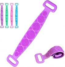 Body Brush, Silicone, Scaling, Scrubbing Towel, Back Brush, Bath Brush, Body Wash, Bath Goods, Shower Brush, Soft, Painless, Popular, Exfoliating, Promotes Blood Circulation, Bath Brush, Wall