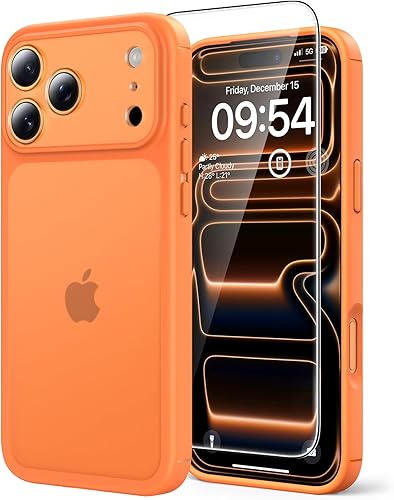 Miniatura 128 de TAURI - Funda a prueba de golpes para iPhone 15 Plus de 6.7 pulgadas, 3 en 1, no se pone amarilla, con 2 protectores de pantalla, protección