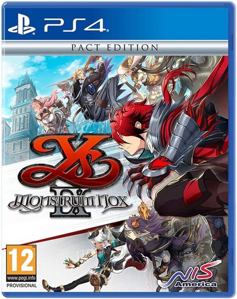 Ys Ix: Monstrum Nox Pact Edition - PlayStation 4 (PS4)