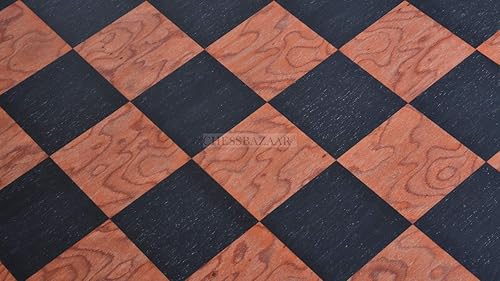 Miniatura 5 de CHESSBAZAAR Tablero de ajedrez español de 24 pulgadas | Acabado mate con bordes moldeados, cuadrado de 2.362 in | Juego de tablero de ajedrez