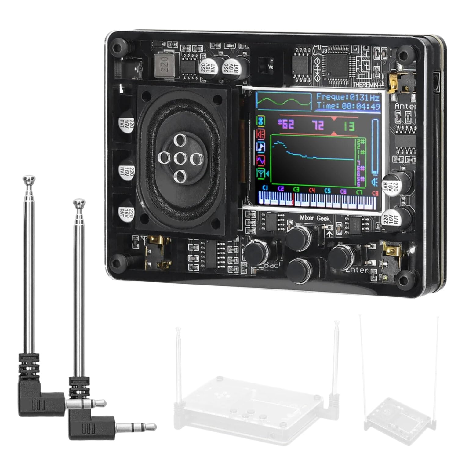 VIDOO Ulepszona Monofoniczna Płyta Wzmacniacza HiFi 400W Podwójne Napięcie 20V-90V 2SC5200 2SA1943 Audio