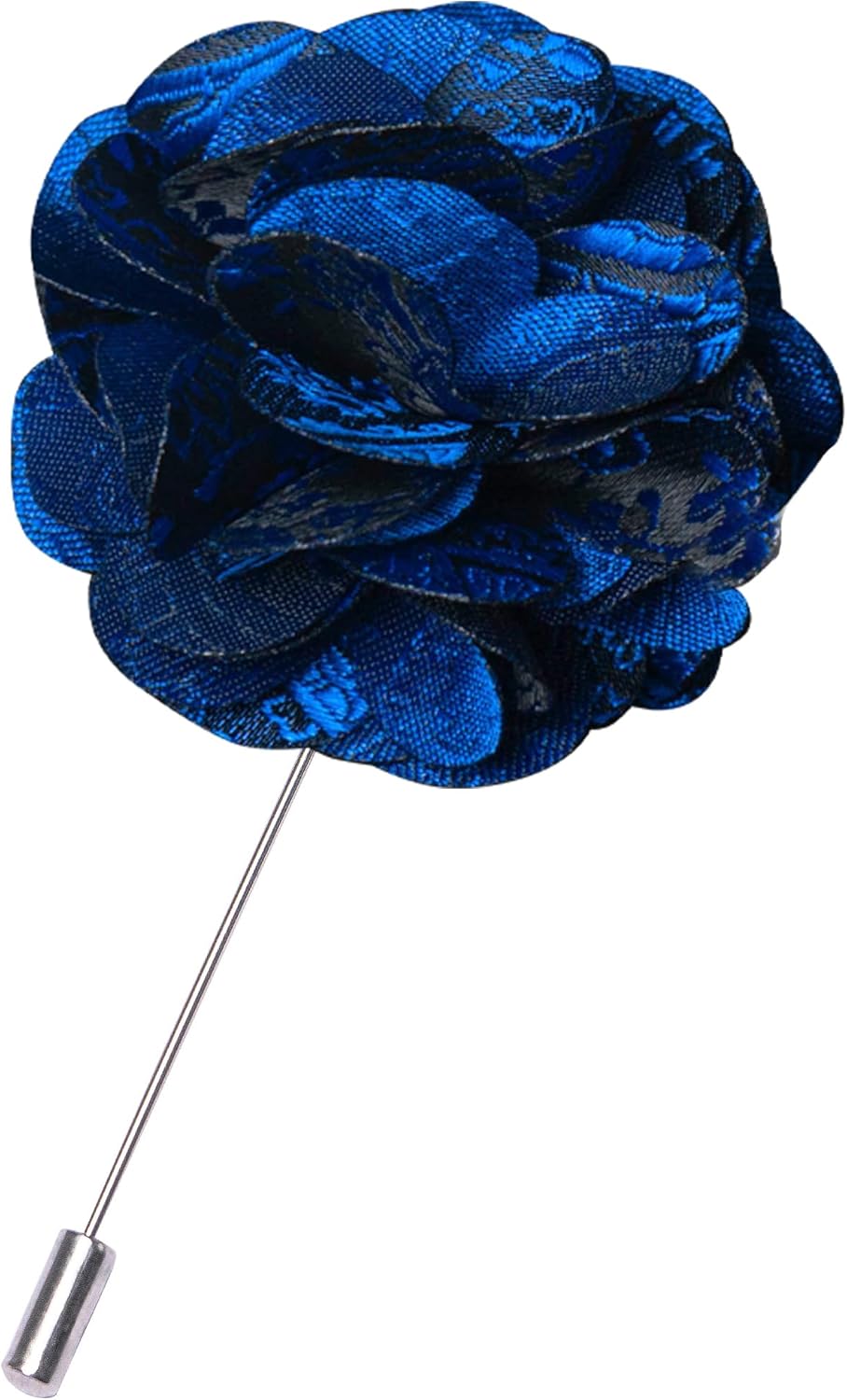 JEMYGINS Mens Paisley Bow Tie and Lapel Pin Necktie Pocket Square and Tie Clip with Sets for Business Casual 4PCS - Image 3