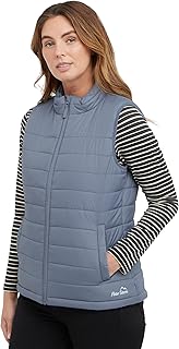 Women's Blisco Gilet with High Collar & Hand Warmer Pockets, Insulated V...