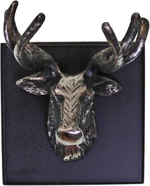 EliteKoopers Single Stags Head Wall Mounted Ornament For Decorative Item