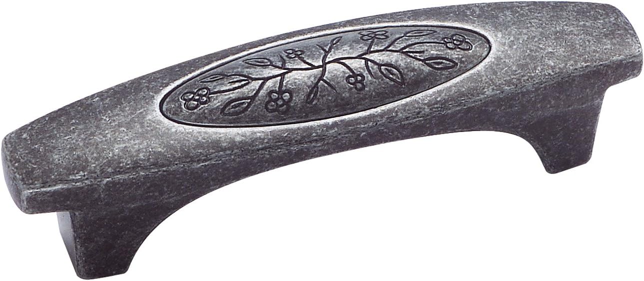 Amerock Vineyard Wrought Iron Dark 3 Inch Center Drawer Bar Pull BP4465WID