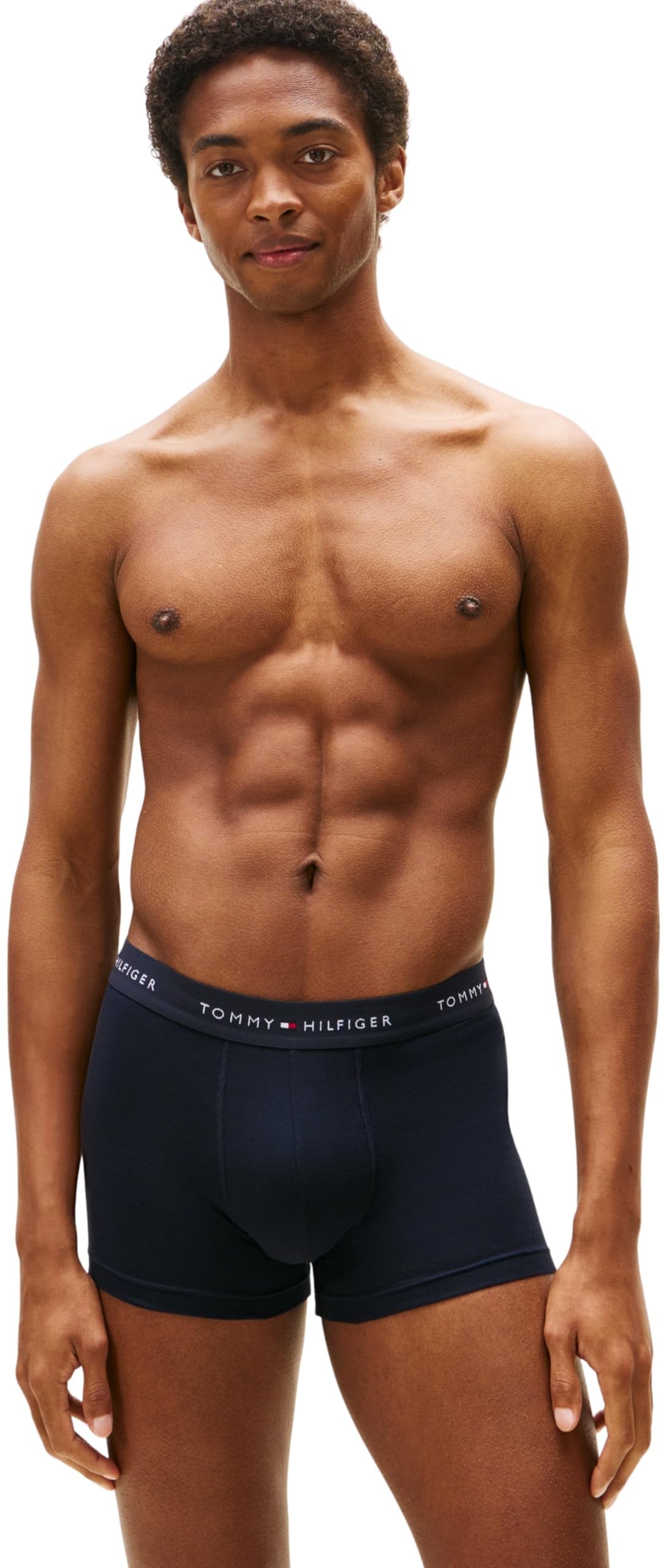 Tommy Hilfiger Uomo Pantaloncini Boxer Confezione da 5 in Cotone