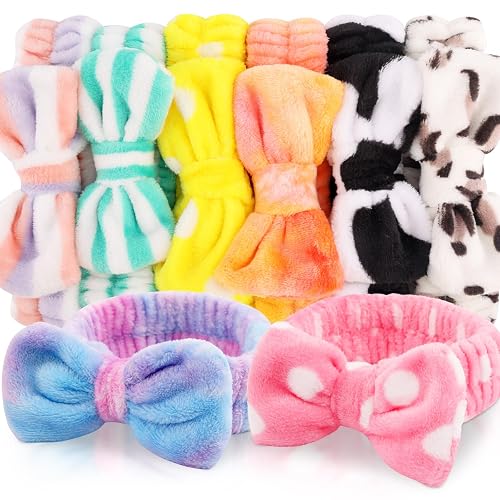 YOOVR 8pcs Spa Headband, Cute Small Bulk Gifts for Women,