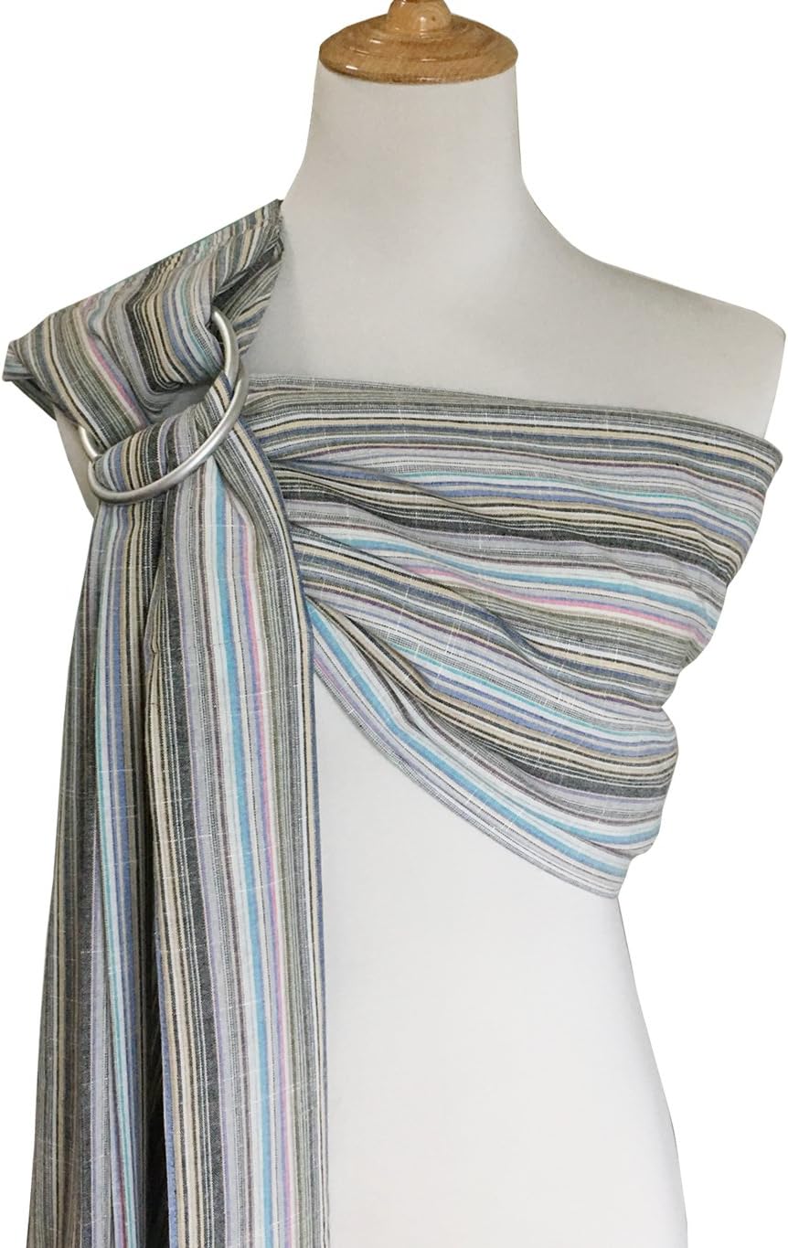 Vlokup Baby Sling Ring Sling Carrier Wrap Extra Soft Lightweight Cotton Baby Slings for Infant
