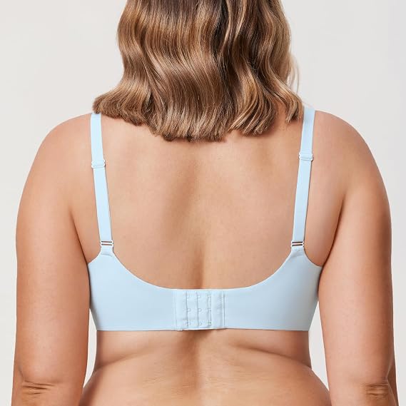 DELIMIRA Women's Lightly Lined Tshirt Bras