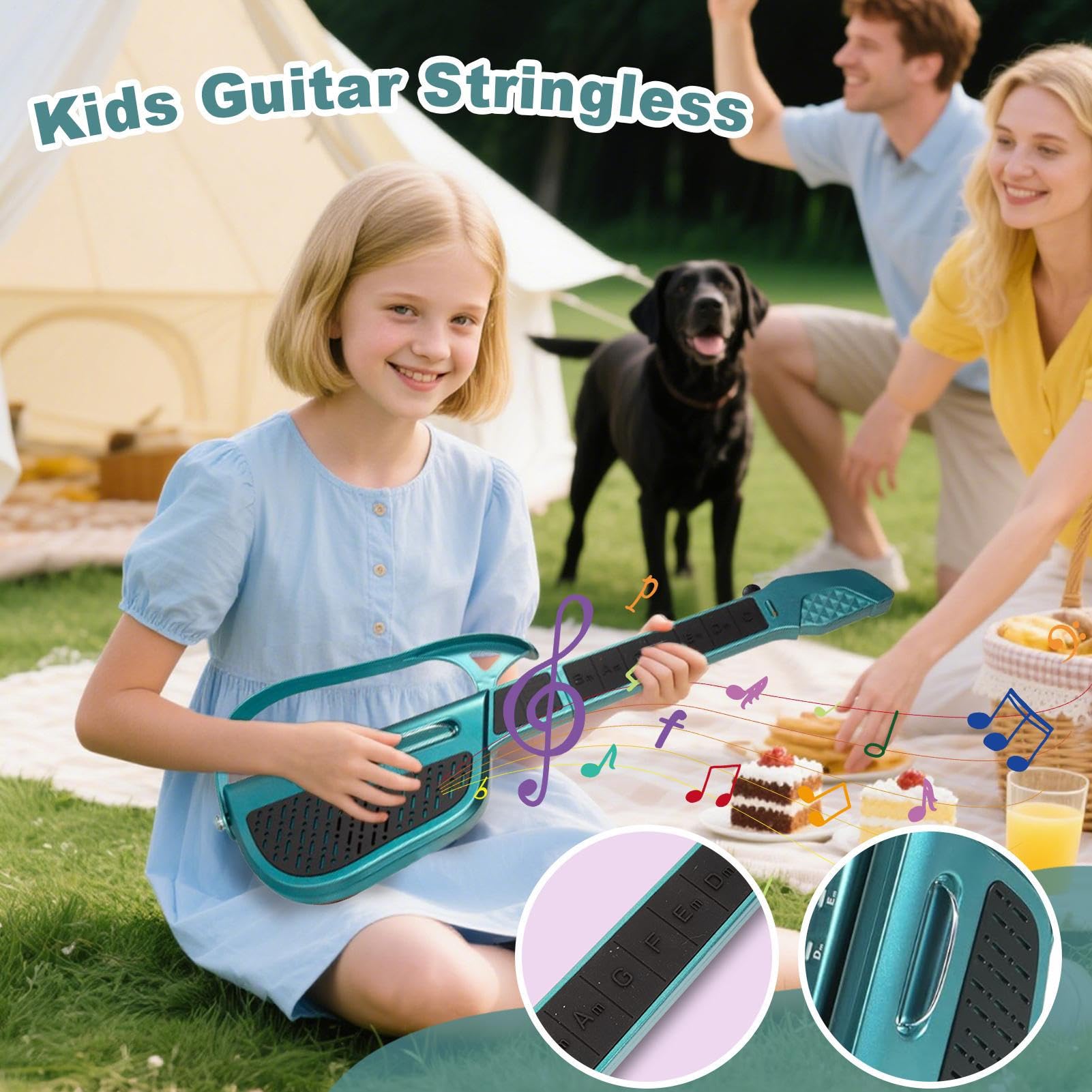 Guitarra Infantil Guitarra Inteligente Sin Cuerdas