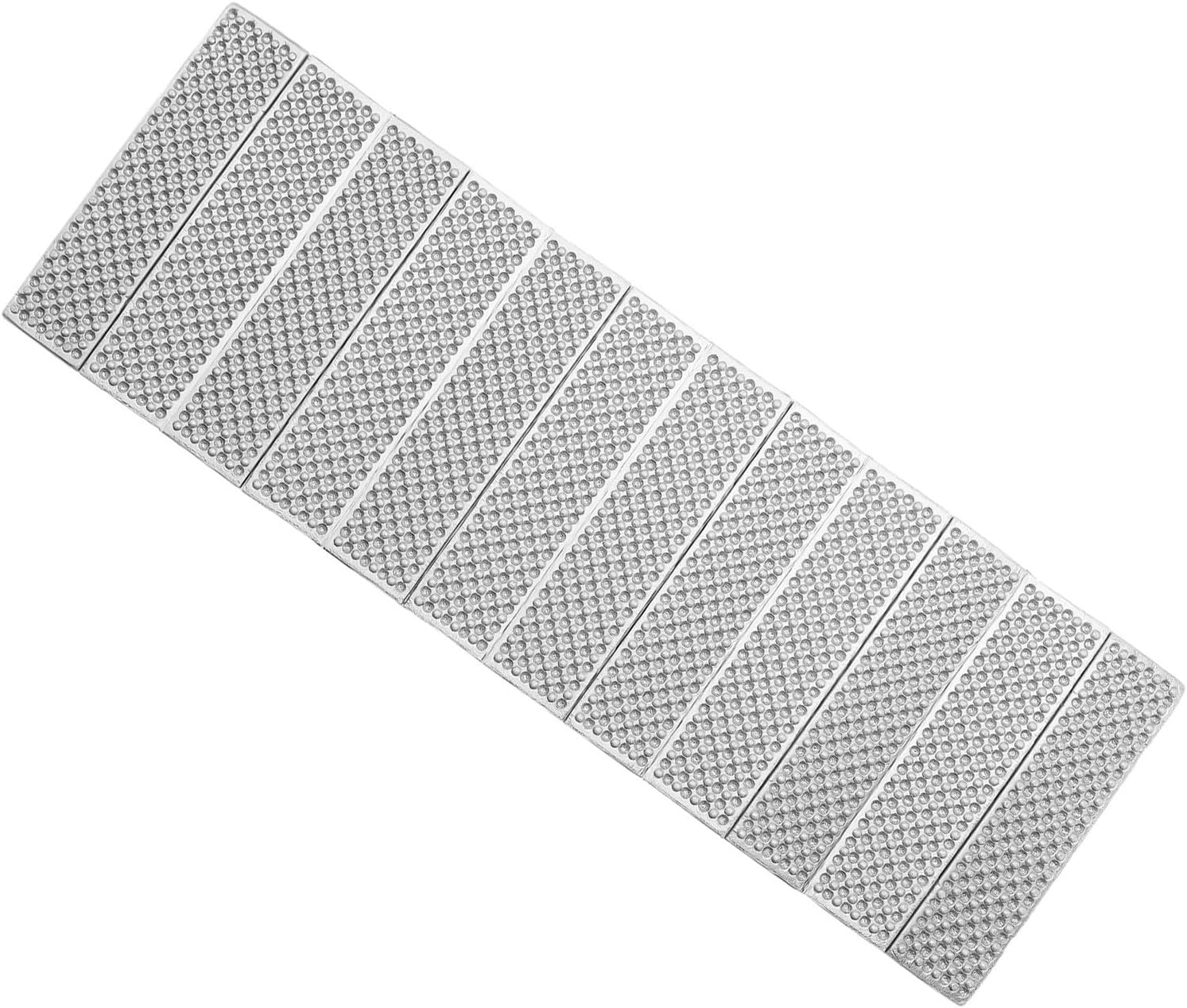 Egg Crate Sleeping Pad for Camping and Backpacking, Foldable Waterproof Foam Sleeping Mat with Pe Cotton Material, Comfortable to Sleep and Protects Against Dampness and Coldness,