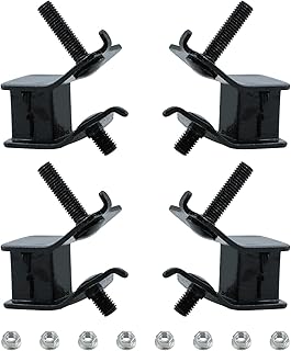 Generator Anti Vibration Rubber Mount for 2000w 3000w 3500w 4000w 4750w Compatible with Champion Firman Predator Open-frame Generators Shock-Absorbing Feet 4 Pcs (2 left and 2 right)